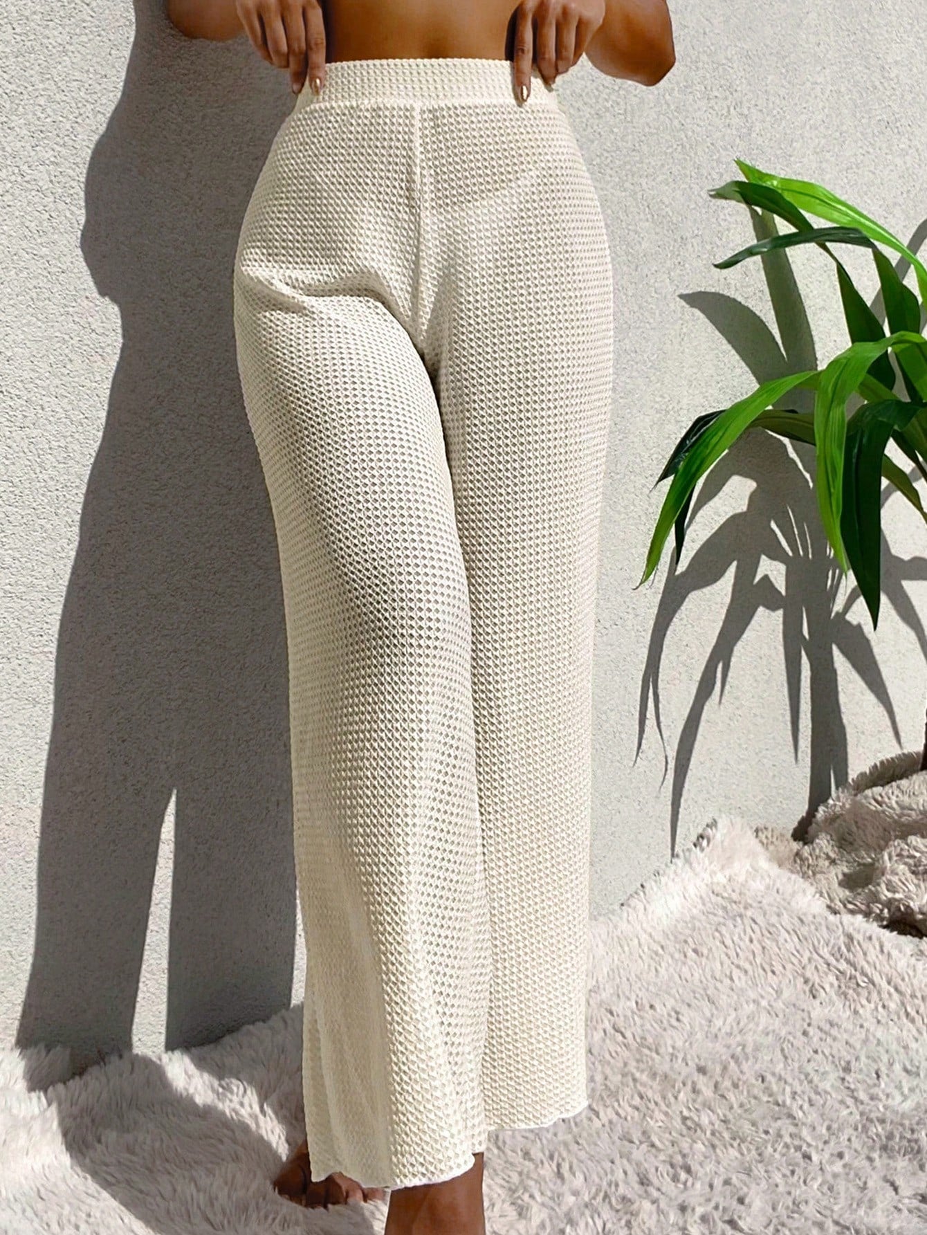 Swim Vcay sólido Calças de cobertura