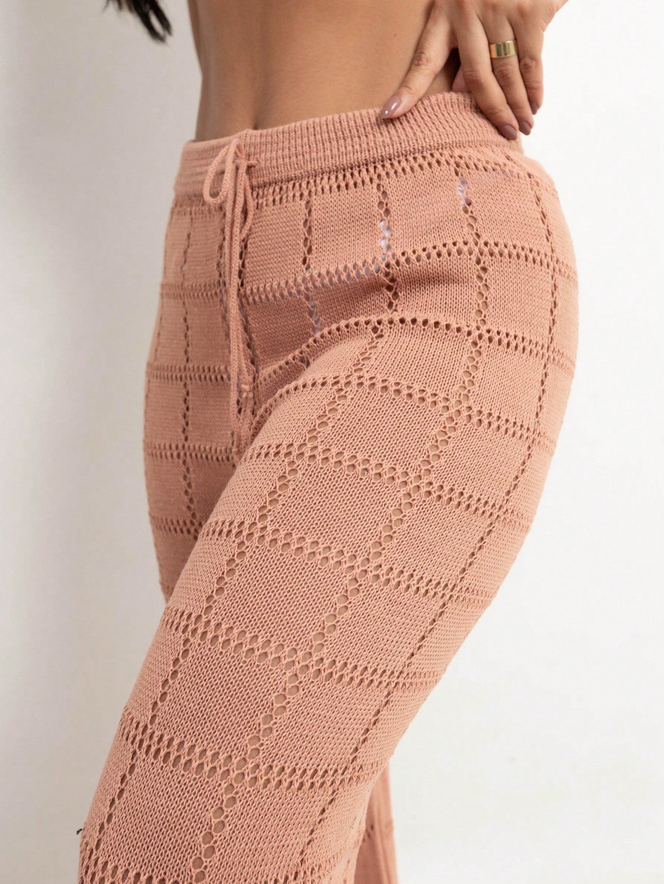 Vendedor Indicado
Calça Saída de Praia Tricot Crochê Moda Praia | Calça Pantalona Tricô Verão Moda Feminina