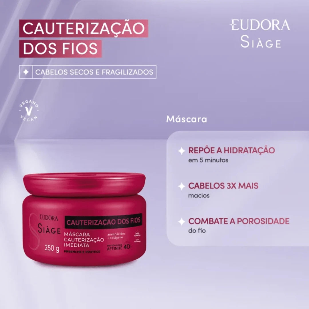 Vendedor IndicadoEudora Máscara Capilar Siàge 250g