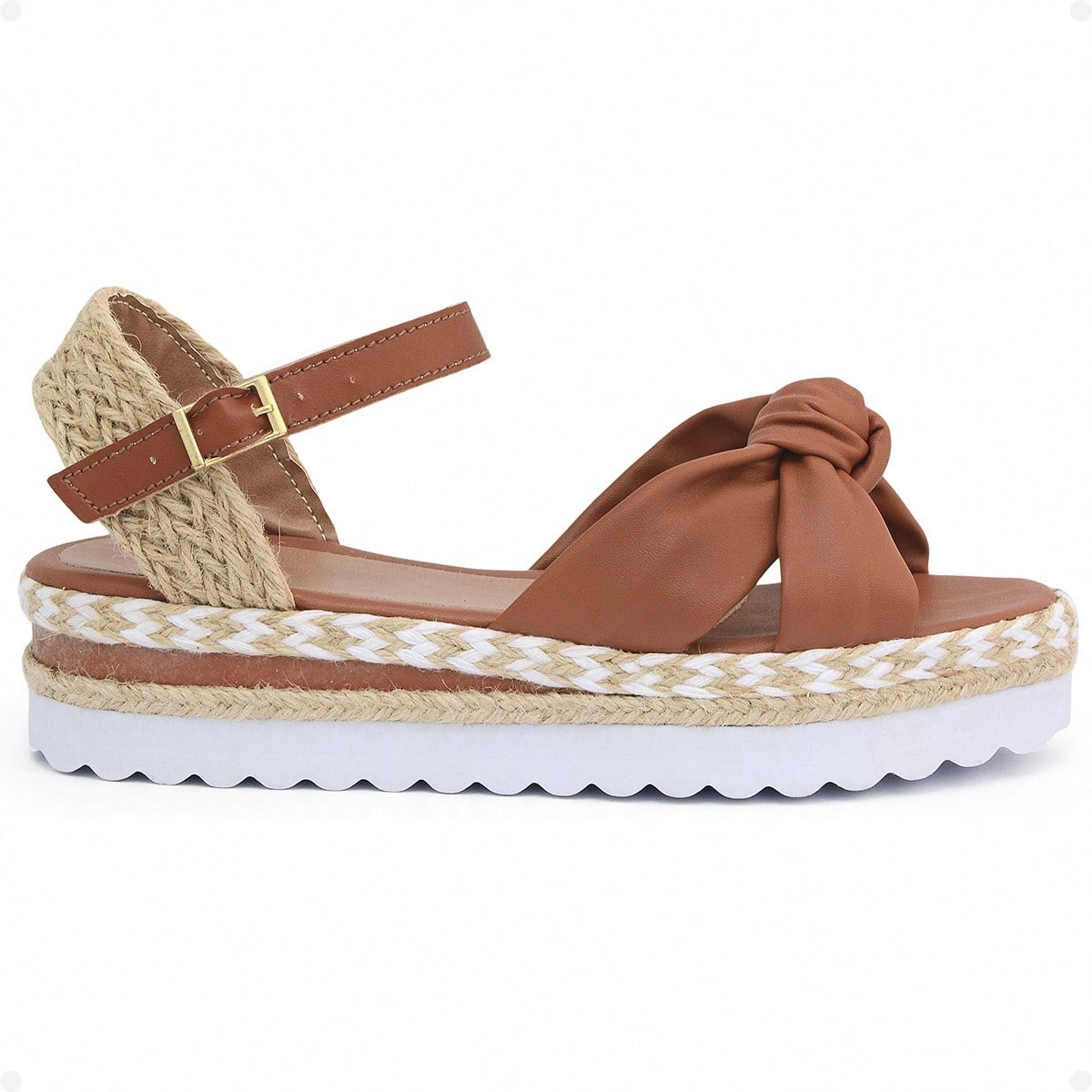 Vendedor IndicadoSandalia Plataforma Feminina Traseira Elegante Original Cristina