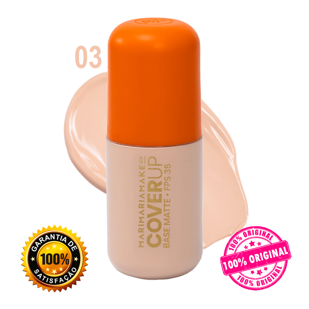 Mari Maria Base Cover Up Base Líquida Matte — Escolha sua Cor