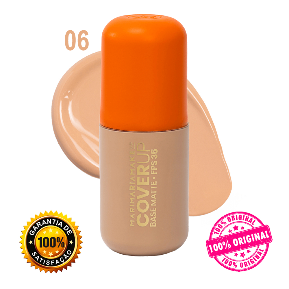 Mari Maria Base Cover Up Base Líquida Matte — Escolha sua Cor