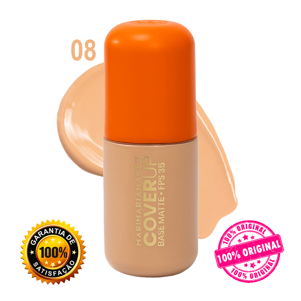 Mari Maria Base Cover Up Base Líquida Matte — Escolha sua Cor