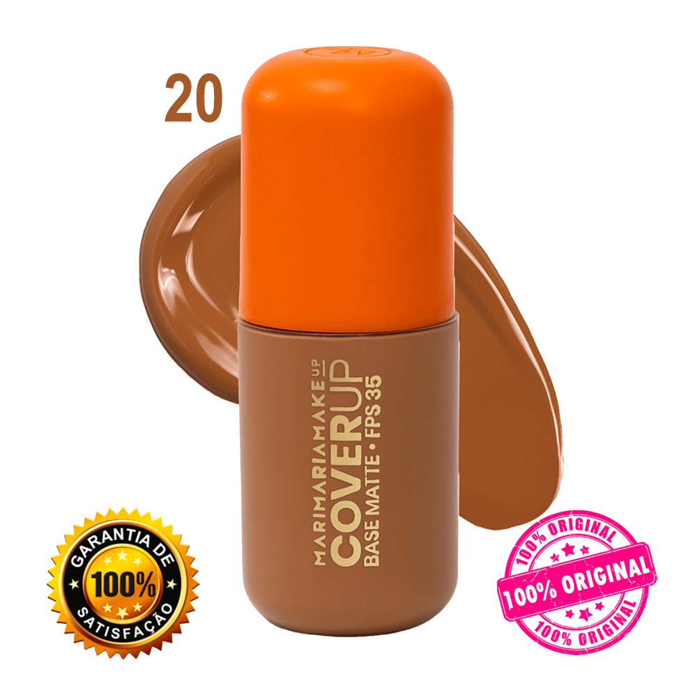 Mari Maria Base Cover Up Base Líquida Matte — Escolha sua Cor