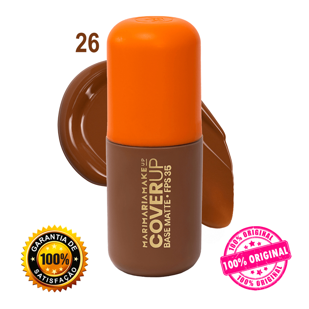 Mari Maria Base Cover Up Base Líquida Matte — Escolha sua Cor