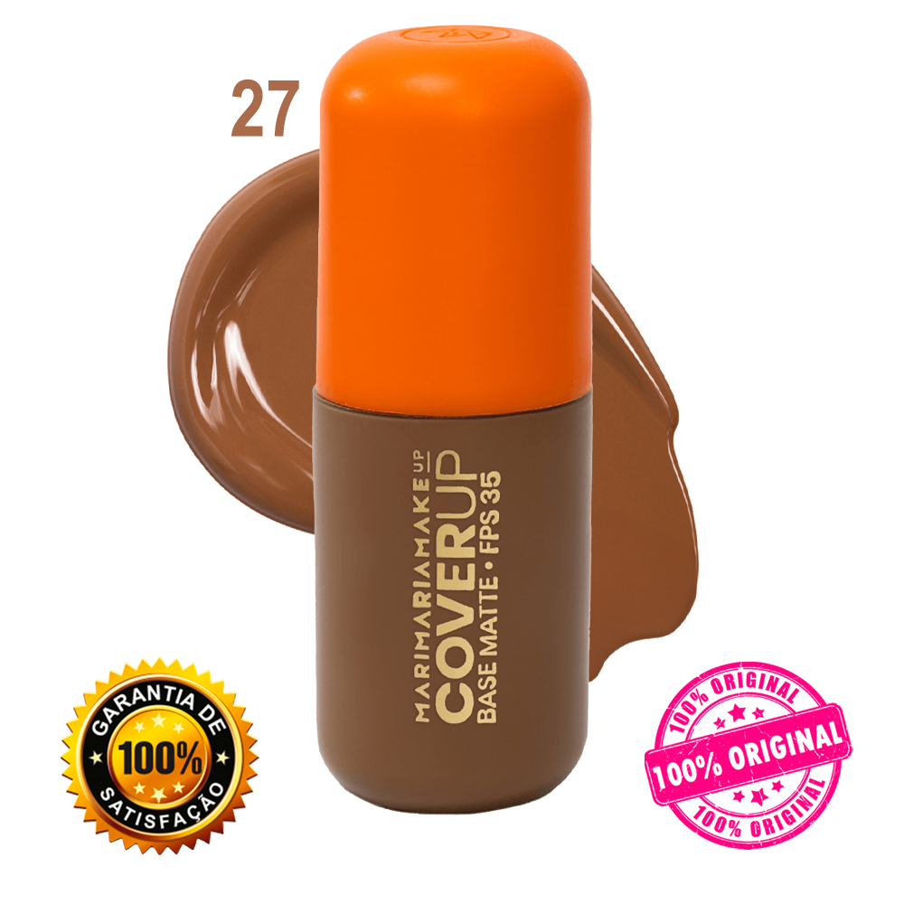 Mari Maria Base Cover Up Base Líquida Matte — Escolha sua Cor