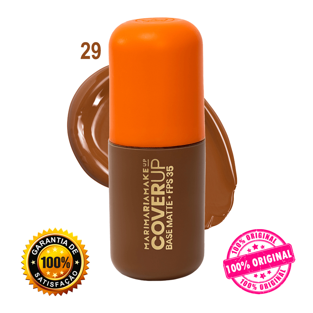 Mari Maria Base Cover Up Base Líquida Matte — Escolha sua Cor