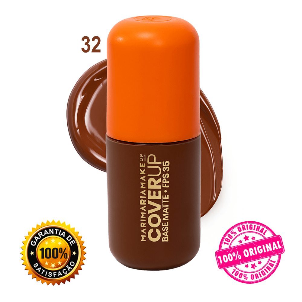 Mari Maria Base Cover Up Base Líquida Matte — Escolha sua Cor