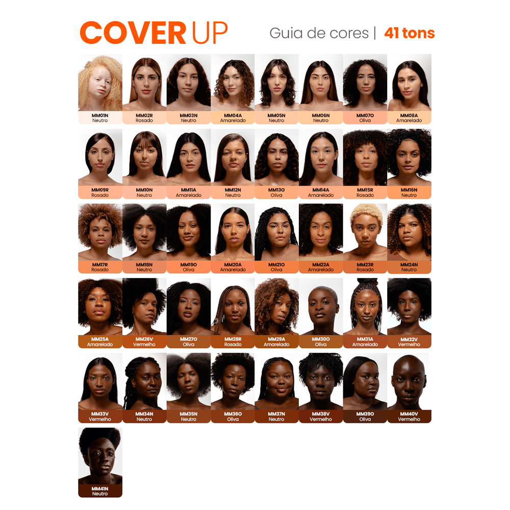 Mari Maria Base Cover Up Base Liquida Matte Escolha sua Cor