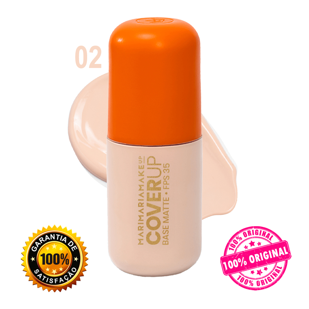 Mari Maria Base Cover Up Base Líquida Matte — Escolha sua Cor