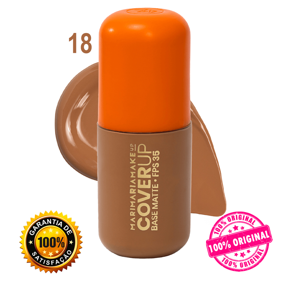 Mari Maria Base Cover Up Base Líquida Matte — Escolha sua Cor