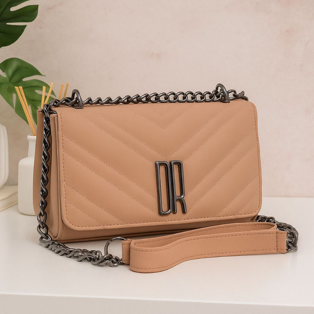 Bolsa Feminina Transversal Pequena Débora Ribeiro –  Alça de Corrente