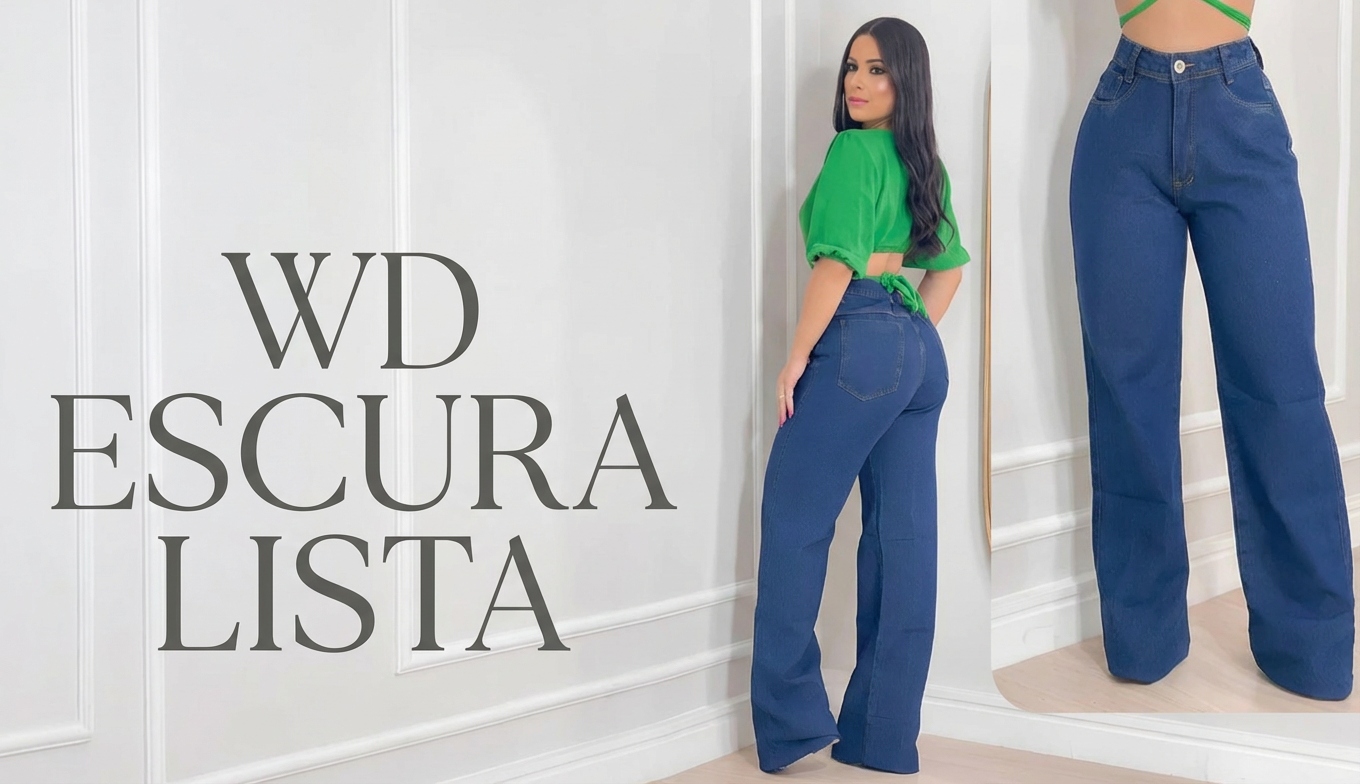 Calça Jeans Feminina Wide Leg Pantalona: A Tendência que Valoriza sua Silhueta