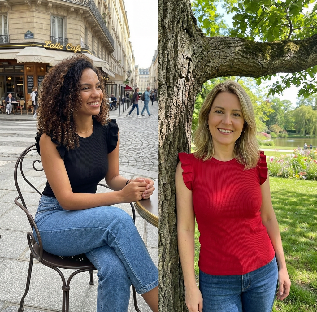 Blusa Canelada com Babadinho: Elegância e Charme para Seu Dia a Dia!