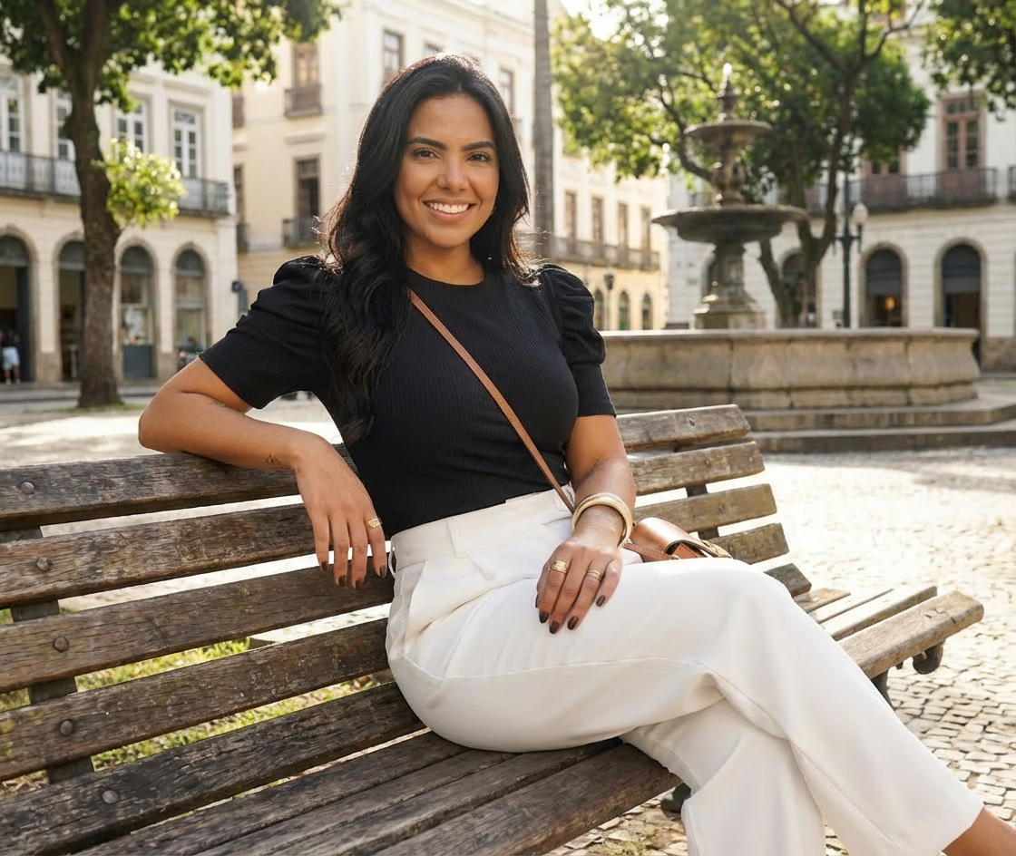 Blusa Manga Bufante Princesa: Charme Romântico e Moderno