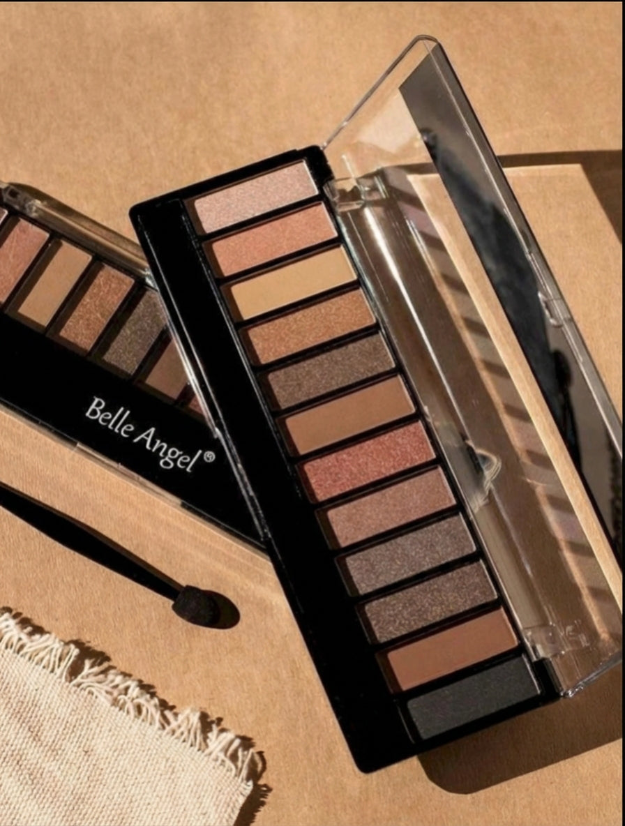 Sua Beleza em 12 Tons: Conheça a Paleta Matte Glitter Belle Angel