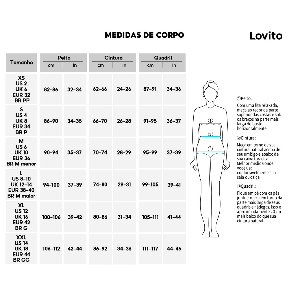 (KOL‘s pick) Lovito Casual Calça Feminina Lisa com Bolso L67AD135 (Cáqui)